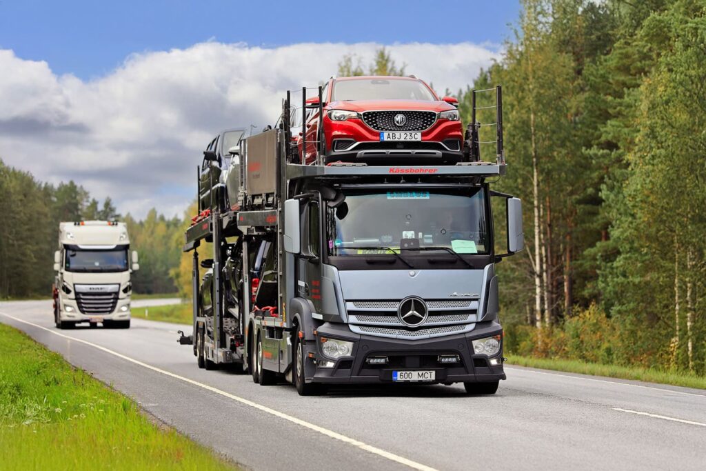 transporte de veiculos