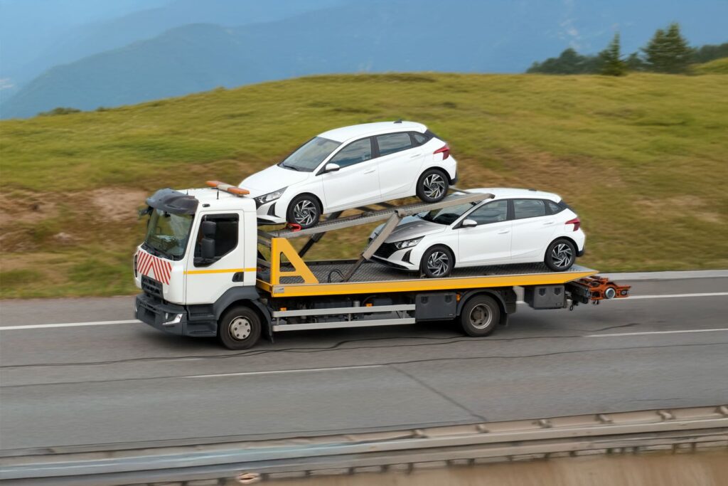 Carro Transportado por Guincho
