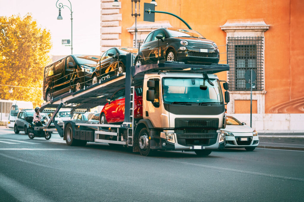 Transportadora de veículos em Porto Alegre