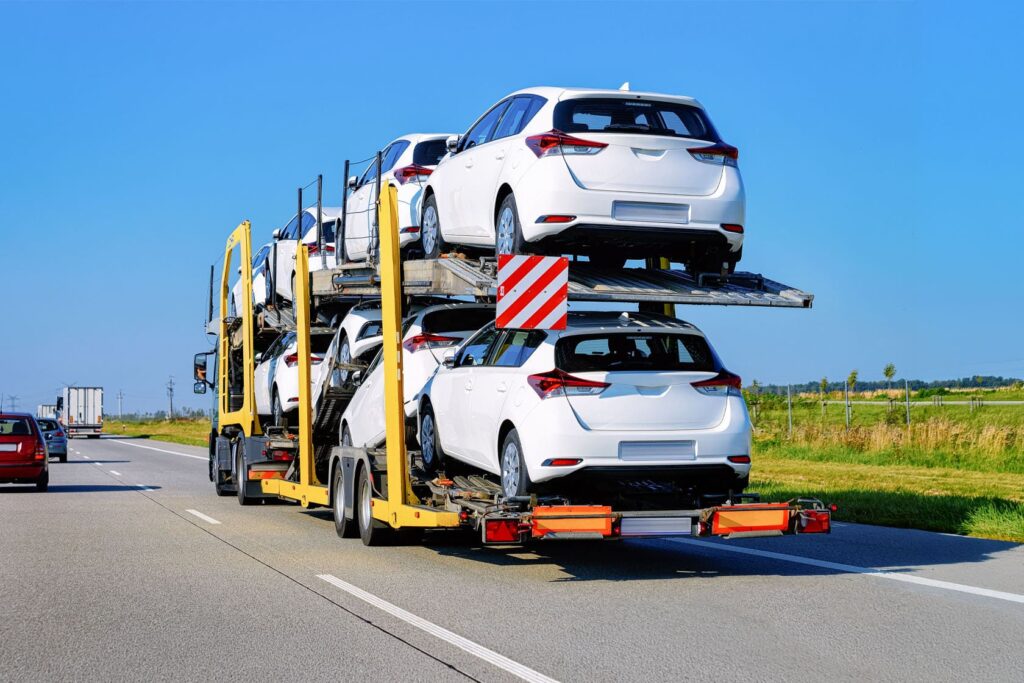 Transporte de Carros Cegonha